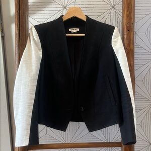 Helmut Lang Black and White Blazer